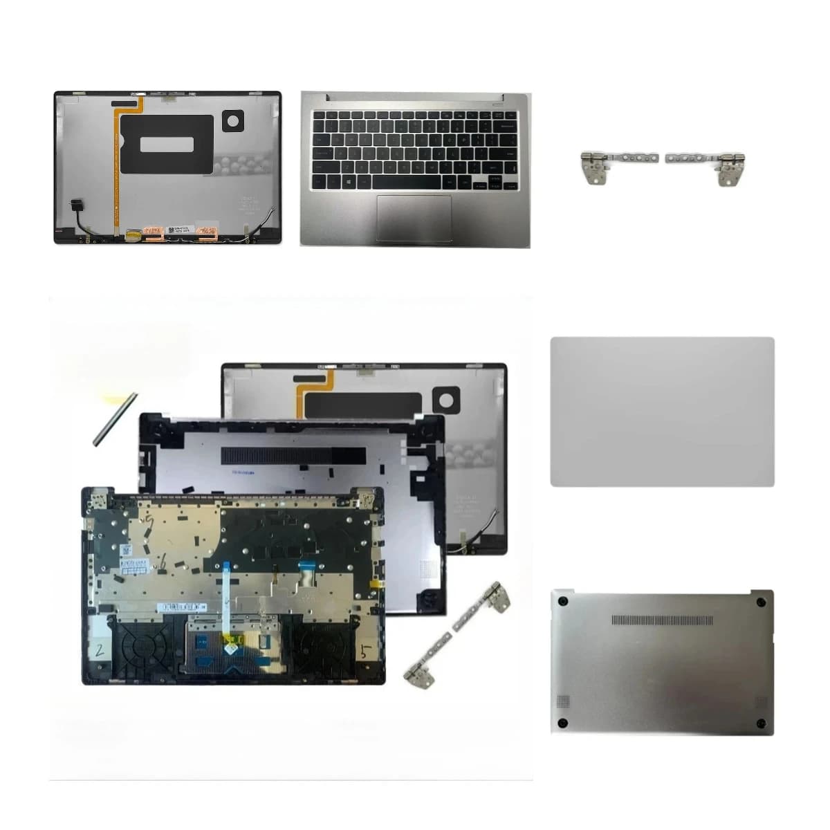 New for NT730XBE, NP730XBE, 730XBV laptop: LCD rear cover, front panel, palm rest, bottom cover, hinge, ABCD shield