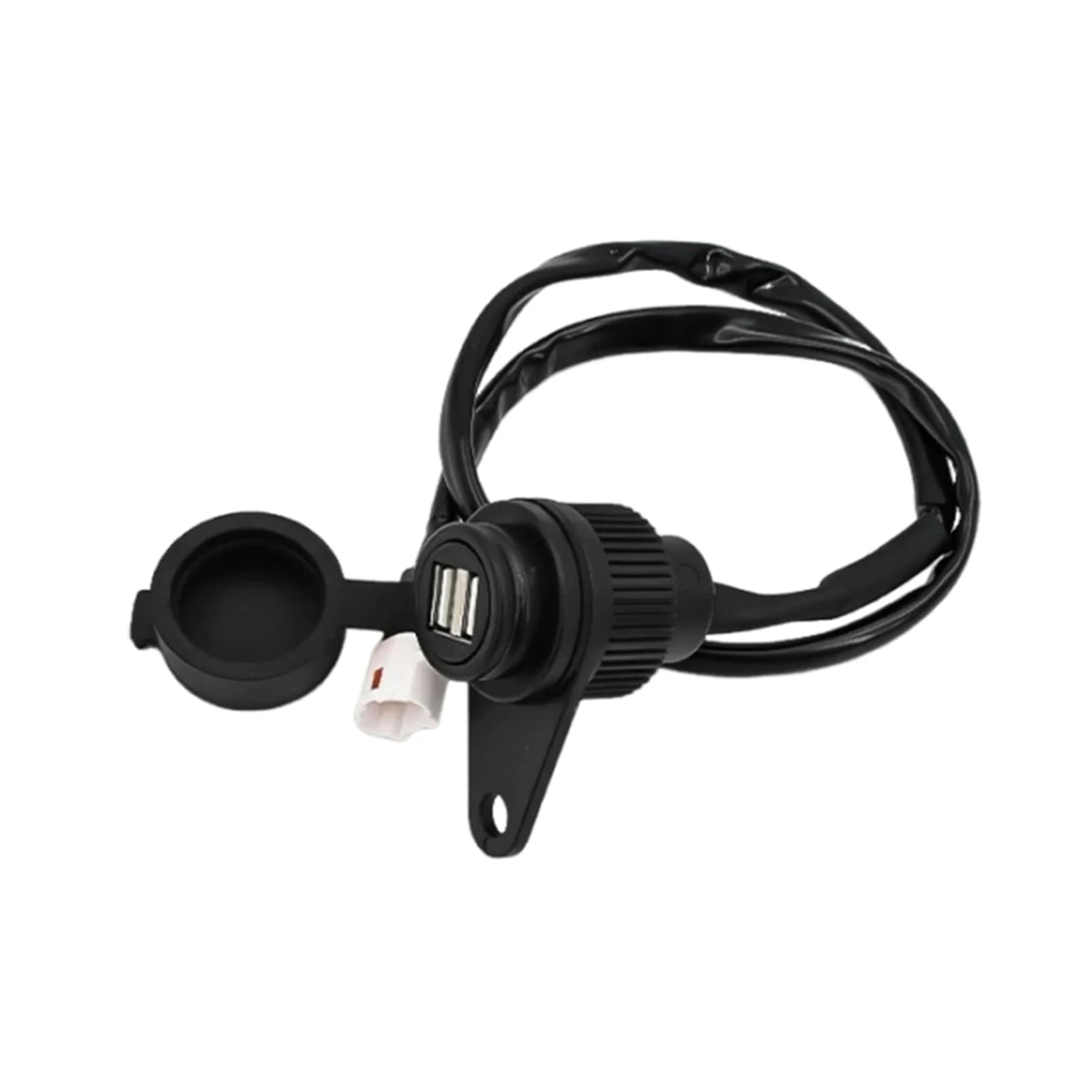 Adattatore presa per caricabatterie doppio USB per moto ABS adatto per MT07 MT-09 SP XSR900 Tracer 900
