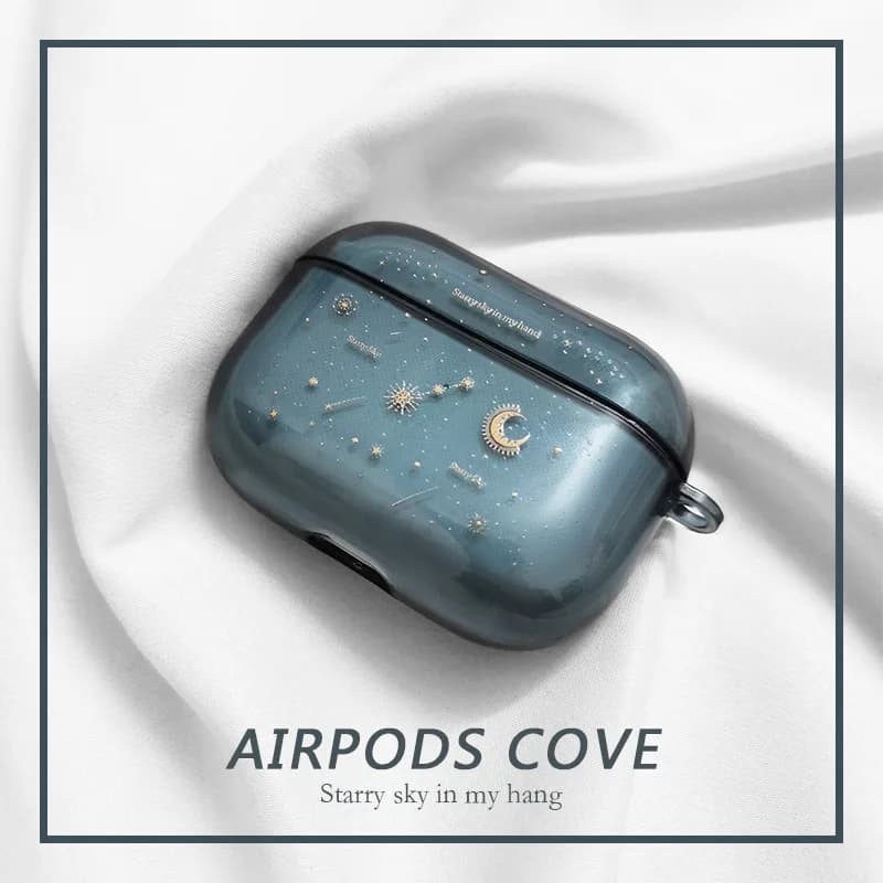 Cute Space Planet headset for Airpods Pro Star Moon Star ry Sky soft case in luxury TPU for Airpods Air pods 2 earphone cases
