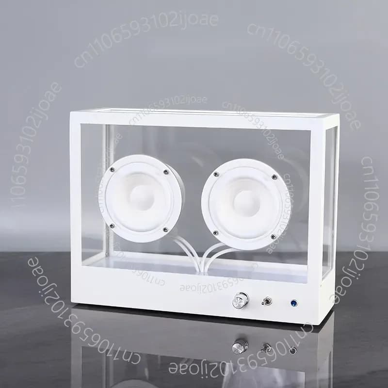 Nordic Creative Transparent Subwoofer Audio Living Room Desktop Decoration Simple Retro Bluetooth High-value Speaker Ornament