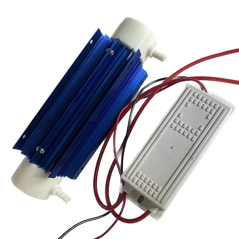 10 G/h tubo di quarzo generatore di ozono Kit aria acqua ozonizzatore purificatore modulo di ozono airetereo per frutta verdura cibo