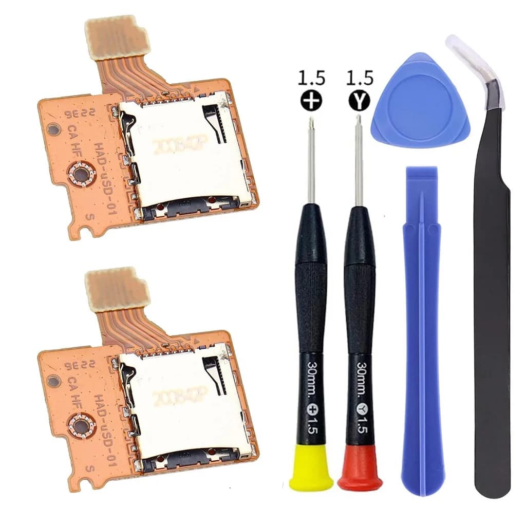 Sostituzione lettore di schede Micro SD per Nintendo Switch HAC-SD-01, scheda lettore presa slot per scheda di memoria TF per console NS
