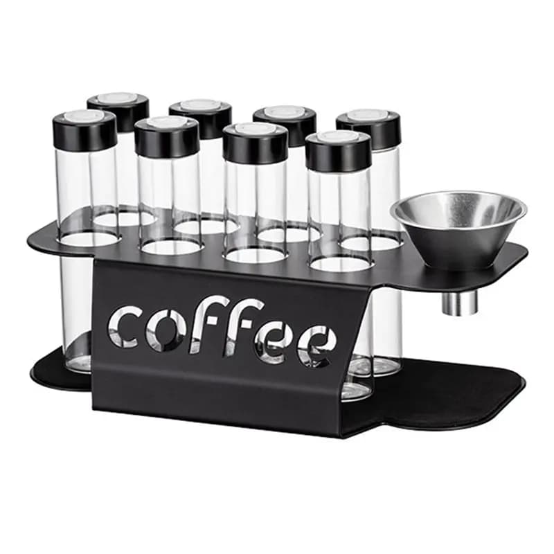 L60A For Espresso Accessory For Espresso Bean Storage Jar Coffee Beans Container Tube Single Dose