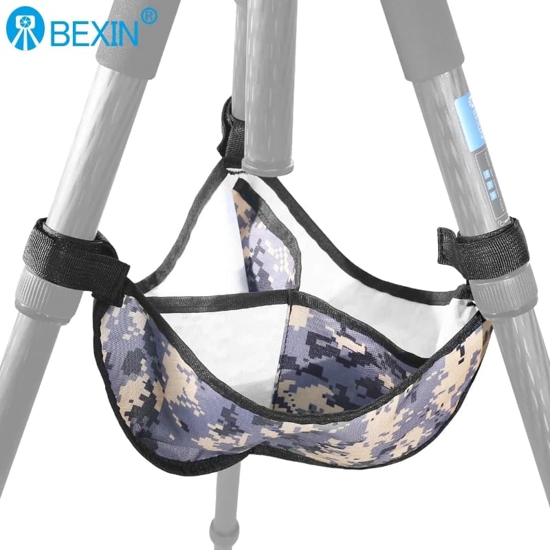 BEXIN Weight Bag for Tripod Stone Bag for Black Durable Tripod Sand Bag with Universal Light Support to Stabilize Photo Accessory