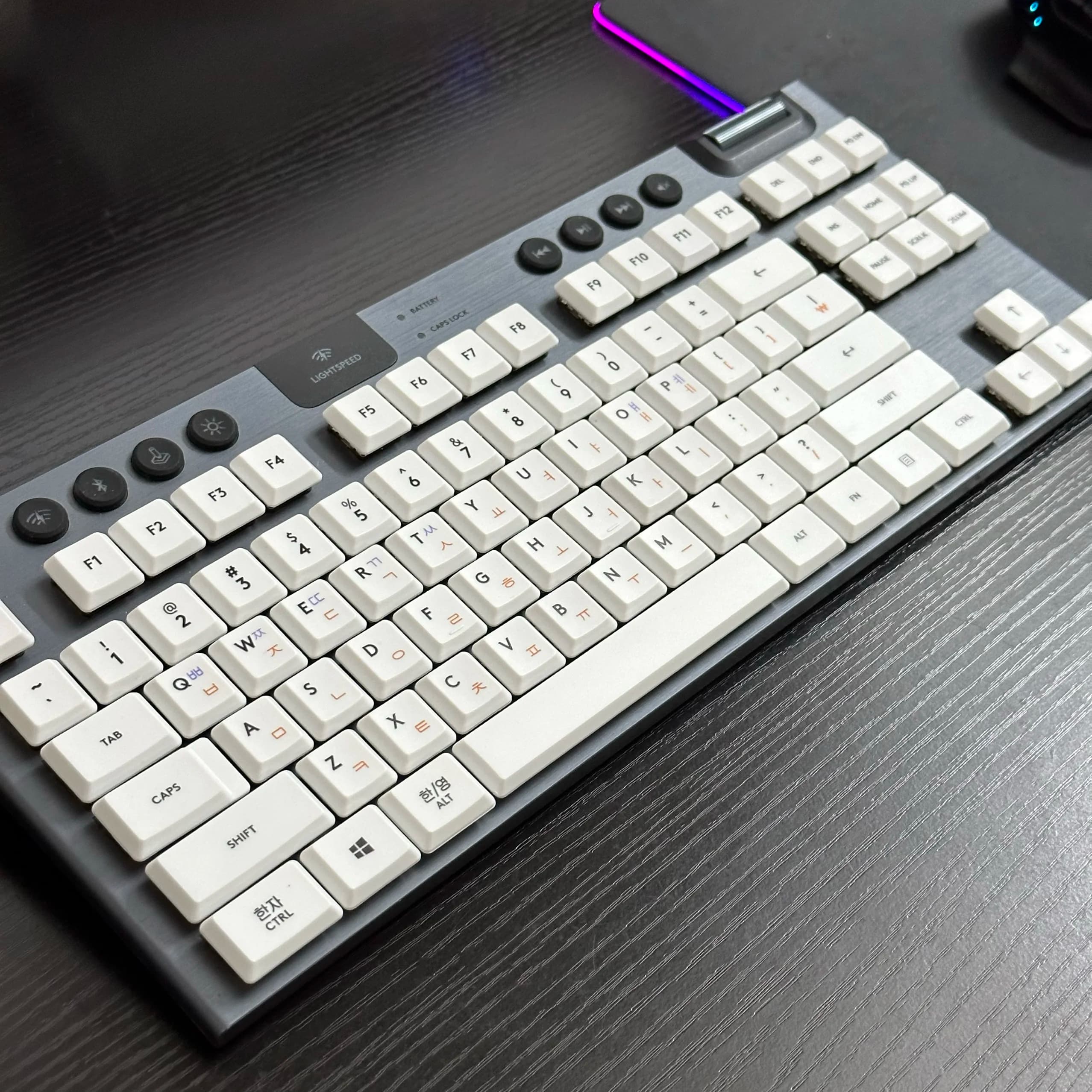 G913 Materiale PBT fonetico coreano G913 G813 G915 G915TKL Copritasti da gioco retroilluminati per tastiera meccanica
