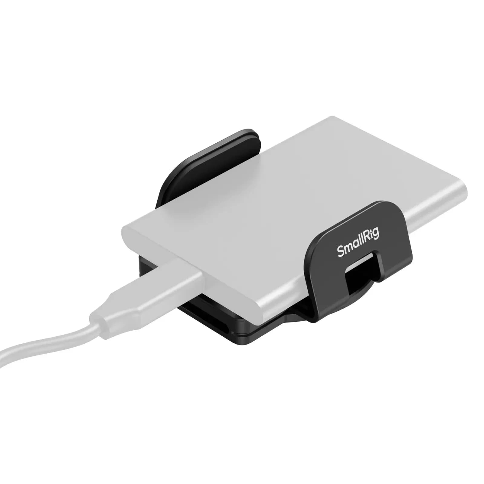 SmallRig External SSD Mounting Clamp Use Range 40-60mm for Samsung T5 T7 T9 SanDisk E30 E61 E81 Crucial X9 PRO Mac X10 PRO 5397