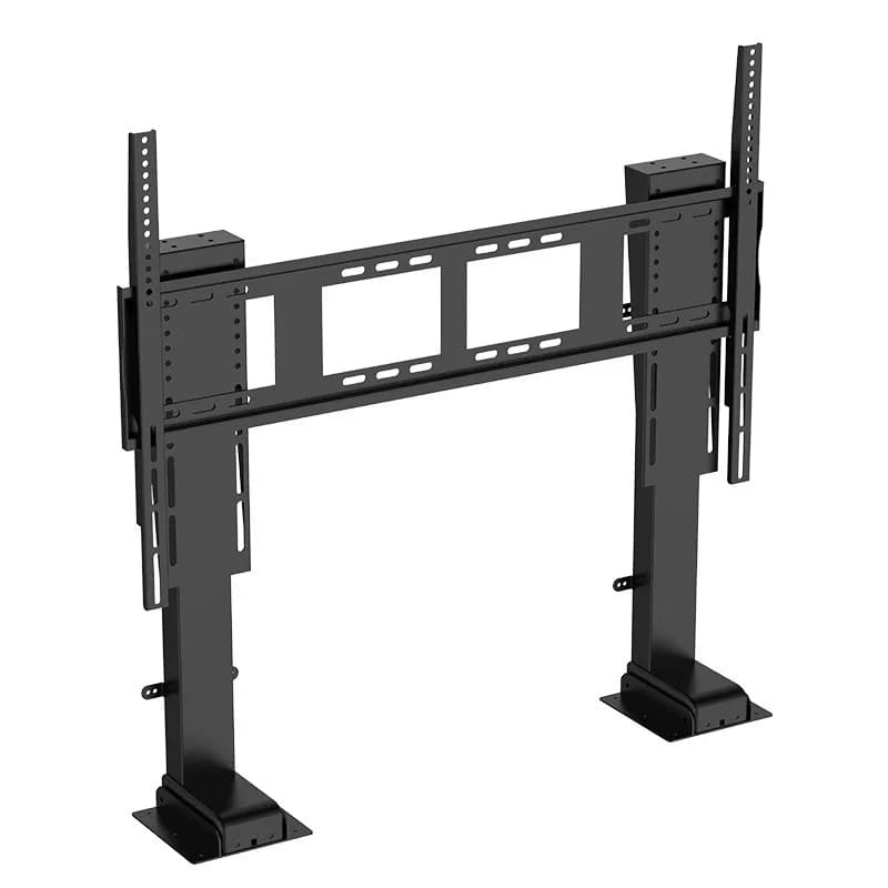 Electric TV stand with upper bracket, suitable monitor stand