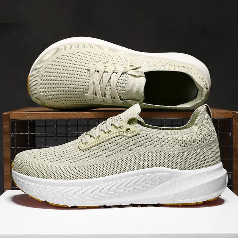 2025 Nuove scarpe da jogging da passeggio per uomo Scarpe da corsa per piedi larghi Uomo Scarpe sportive traspiranti Scarpe da allenamento antiscivolo da uomo