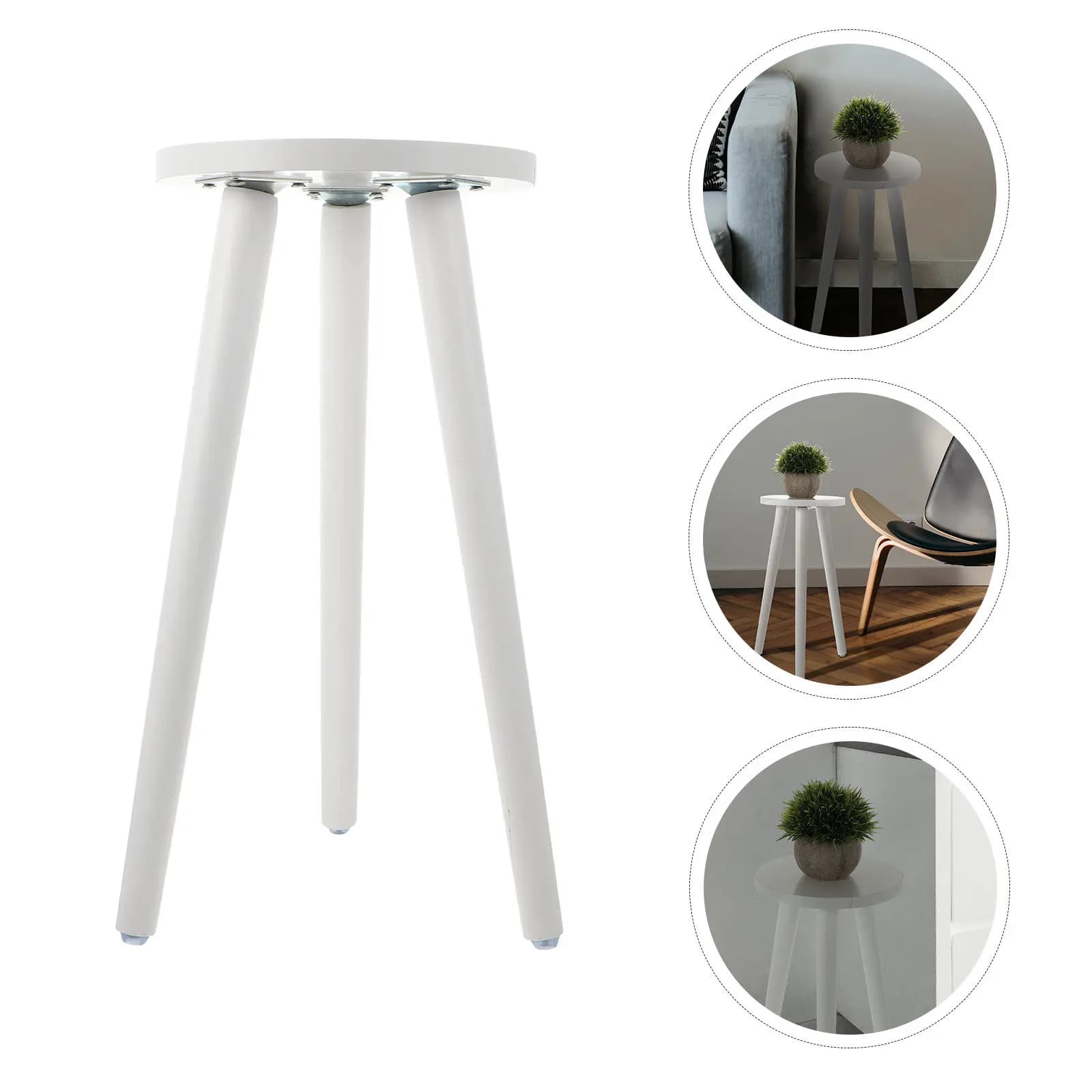 Elegante Portavasi in Legno per Piante in Vaso, Espositore Verticale per Fiori, Decorazione da Giardino, Balcone, Soggiorno