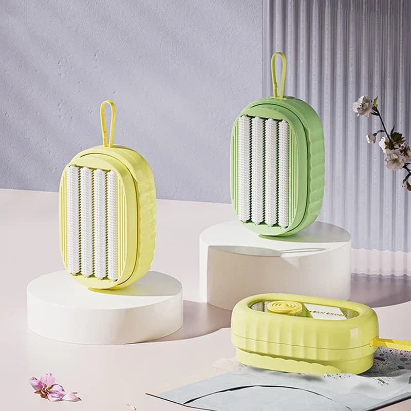 Soft Rubber Slurry Slurry Brush Laundry Detergent Underwear Cleaning Brush Press and add liquid brush