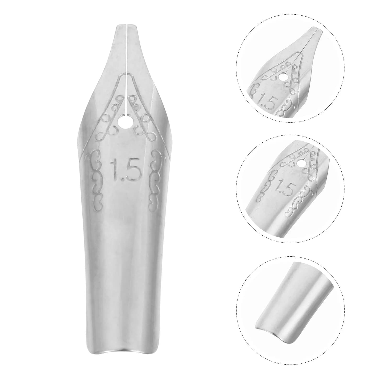 30Pcs Professional Calligraphy Pen Nibs Set High Quality Stainless Steel Nibs for Fountain Pens Suitable for Lettering Art and
