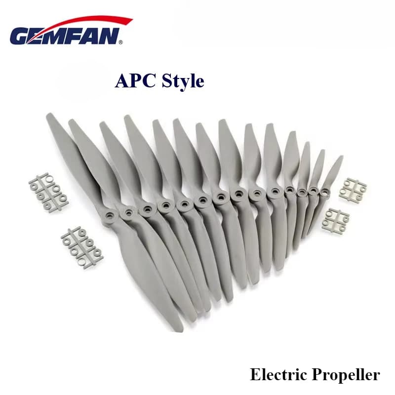 Elica Elettrica Gemfan APC in Fibra di Vetro e Nylon - 5050 6040 7050 7060 8040 8060 9045 9060 1050 1155 1260 1710