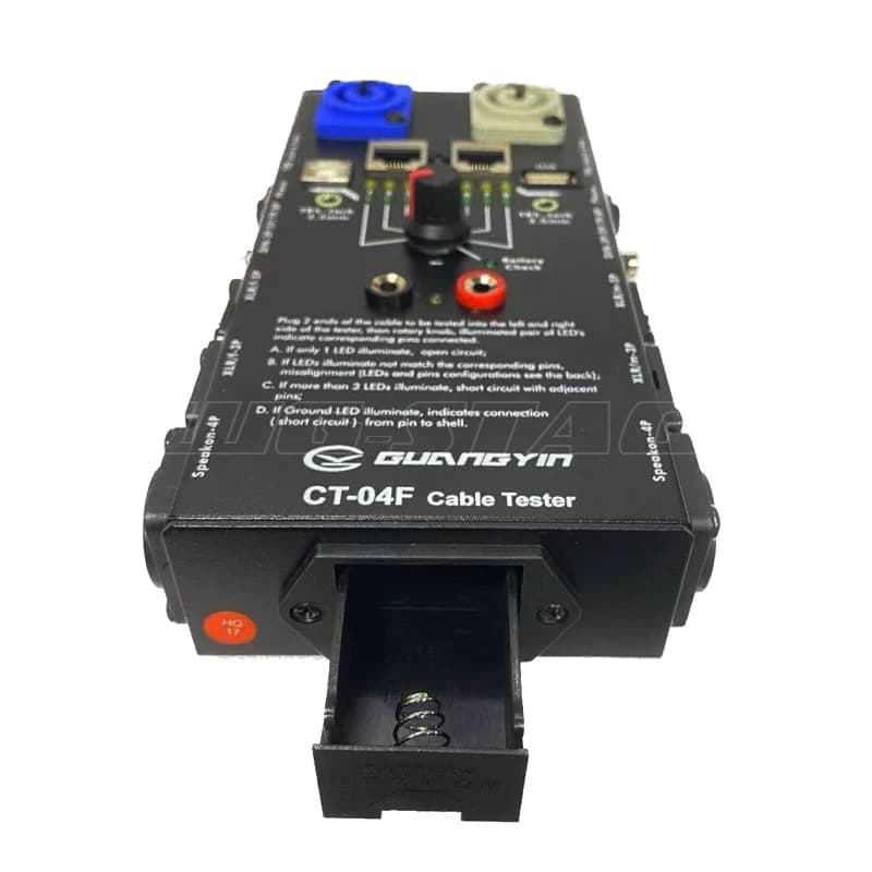CT-04F Multifunction Cable Tester Cable Tester Battery Signal Cable Tester Support HDMI
