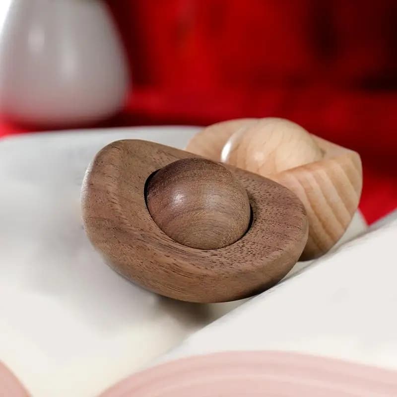 Diffusore di Aromi Creativo a Forma di Lingotto Portafortuna, Ornamento Profumato in Legno per Scrivania/Auto, Artigianato Portatile