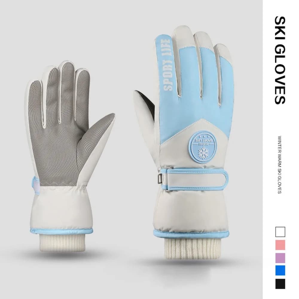 Non-slip Touchscreen Gloves Skiing Gloves Full Finger Riding Winter Warm Gloves Bicycle Couple Gloves Motorcycle Gloves Women
