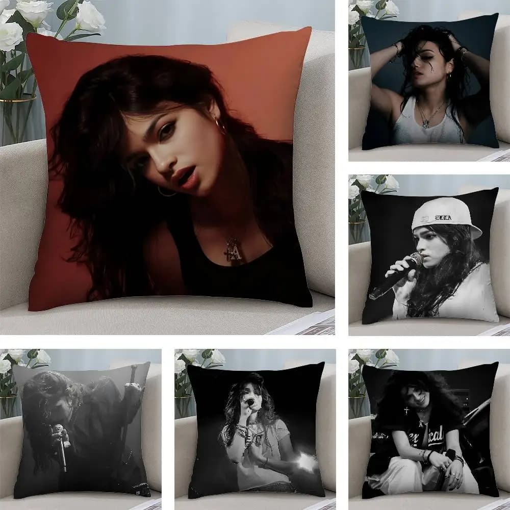 Singer A-Aris A-Abdul Pillow Case Plush Fabric Soft Pillowcase Double Sided Print Cushion Cover Household Gifts