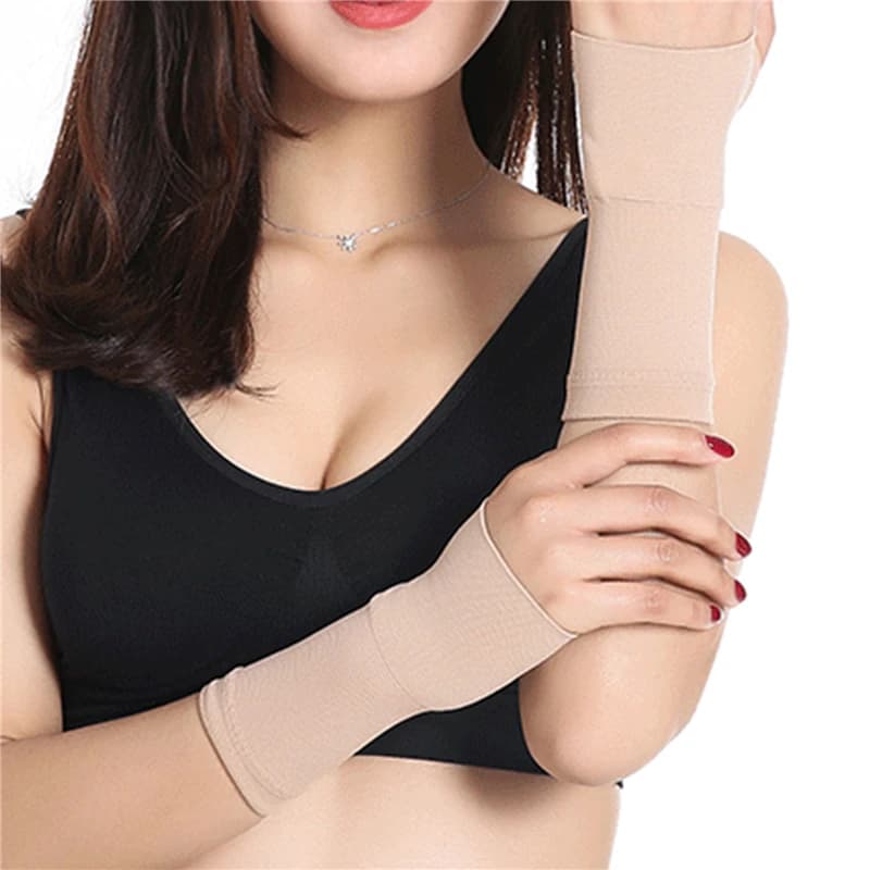 Wrist and Hand Protective Gloves, Fitness and Gym Wrist Support, 1 piece Breathable and Elastic Arthritis Support, Palm Protection for Exercises