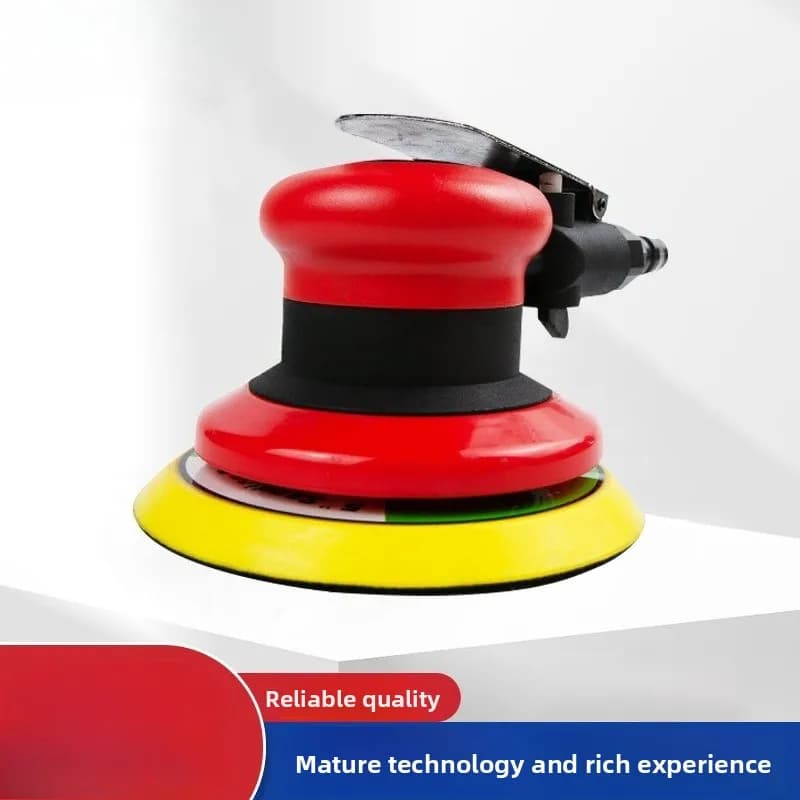5 inch pneumatic sander, sandpaper machine, polishing machine, car waxing, air grinding tool, dry grinding and vacuuming