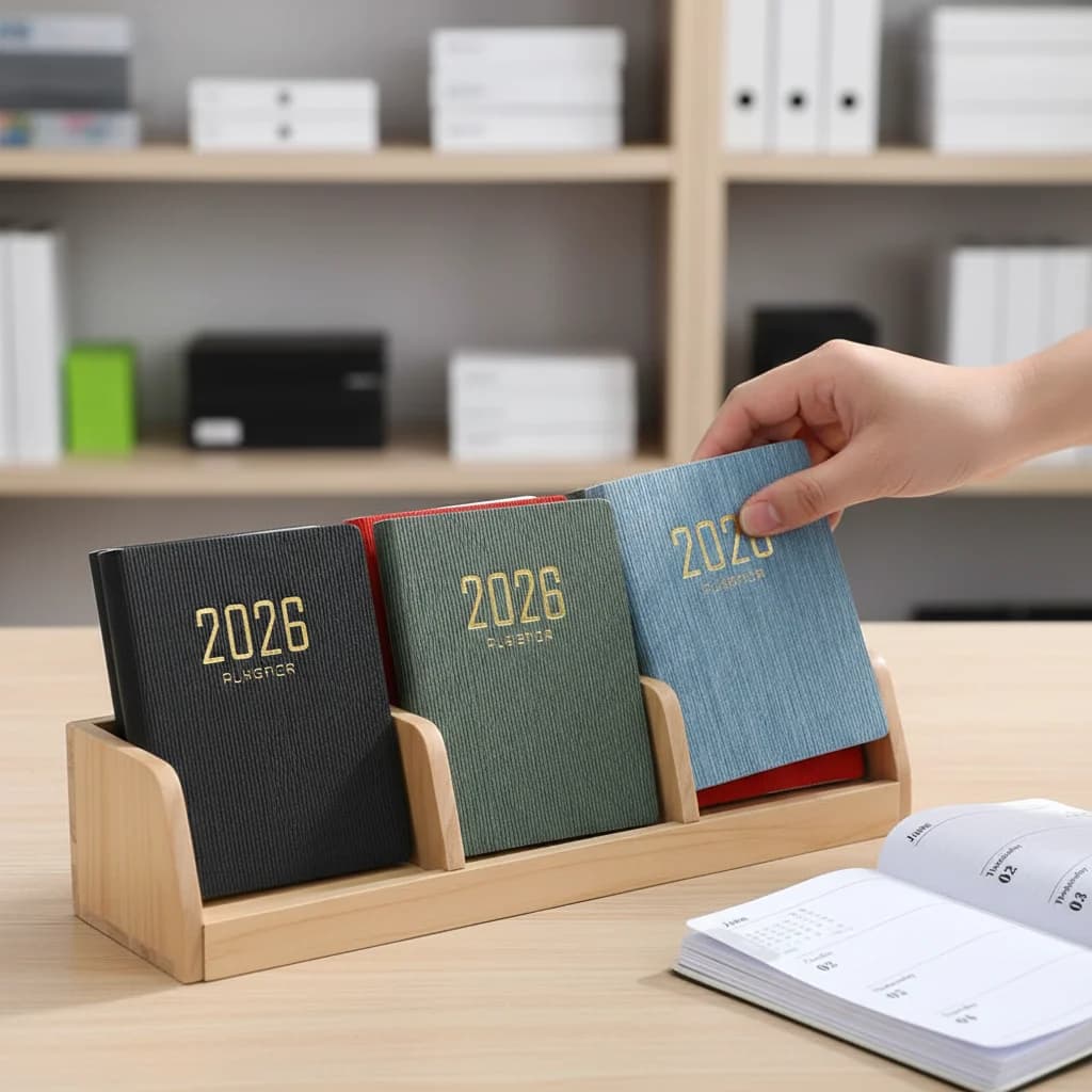 Agenda Tascabile Mini A7 2026 con 60 Fogli/120 Pagine, Calendario, Diario Settimanale, Pianificatore Appuntamenti per Studenti