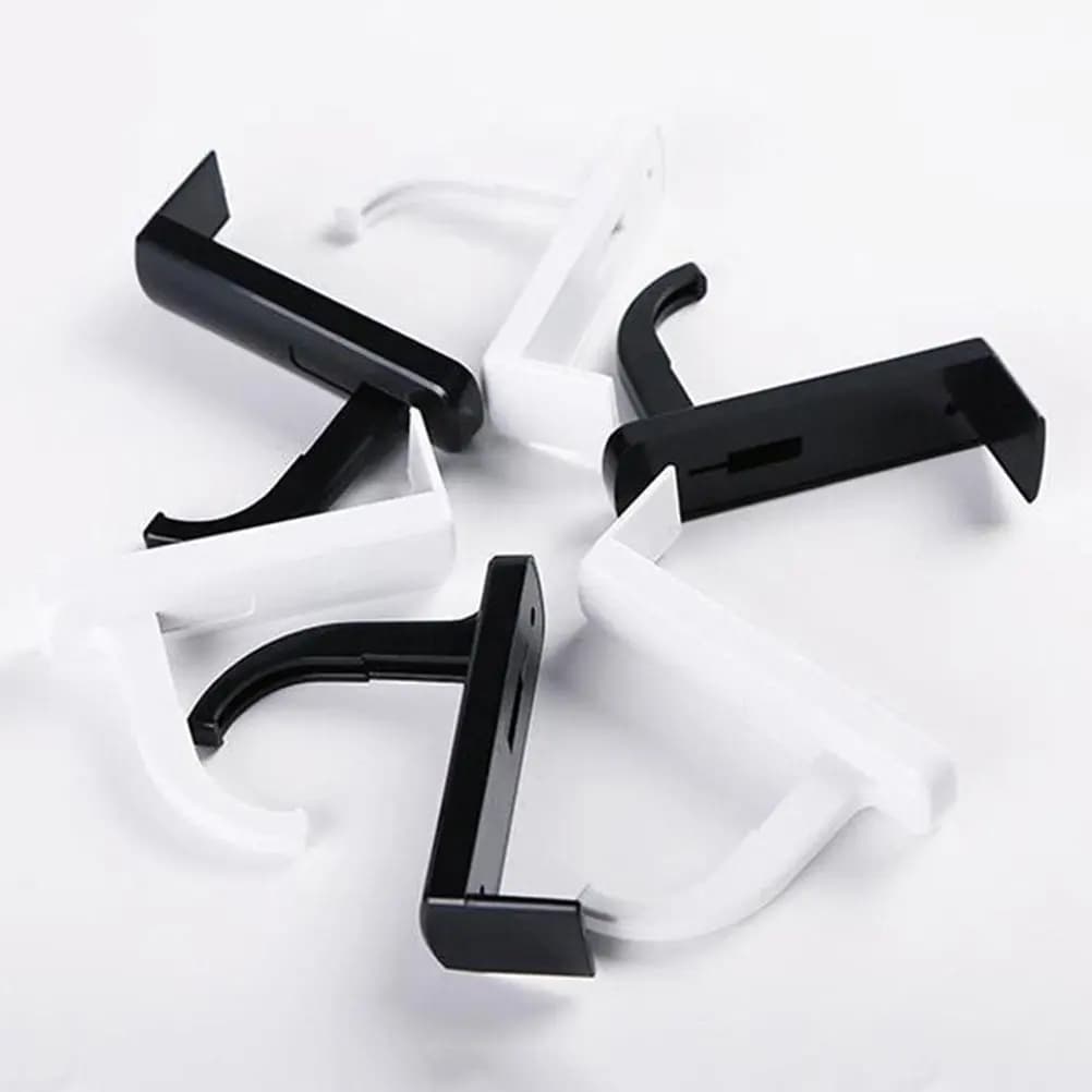 Support for self-adhesive desk headphones (2 pieces) - Hook headphones for home, office, school, gaming