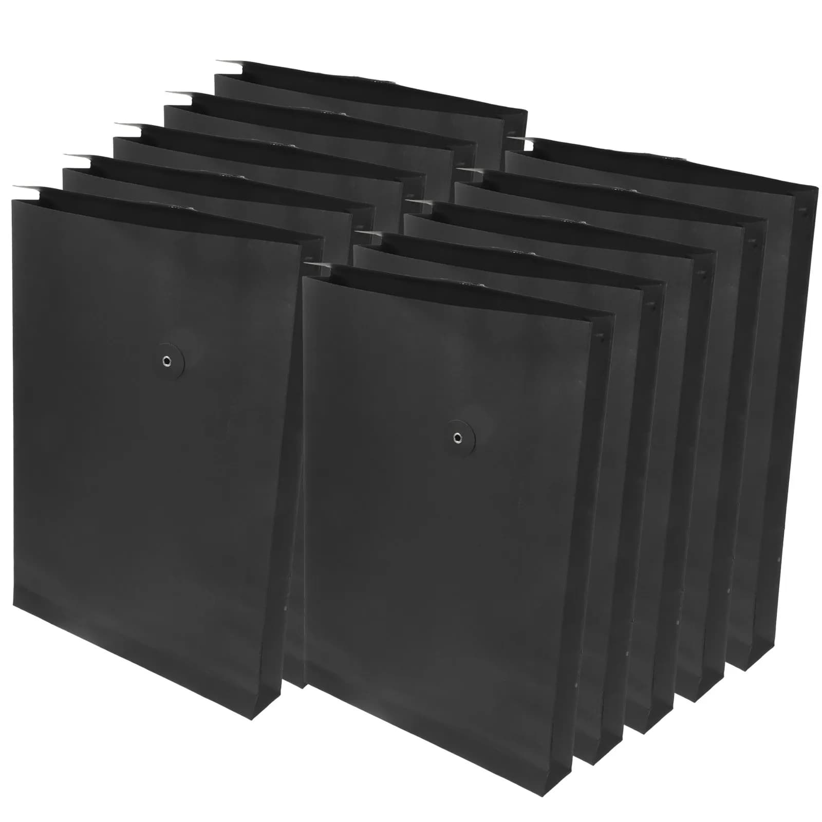 10 buste per documenti in carta kraft con chiusura a cordoncino, formato A4, per organizzare file, cartelle postali, per ufficio, scuola, casa.