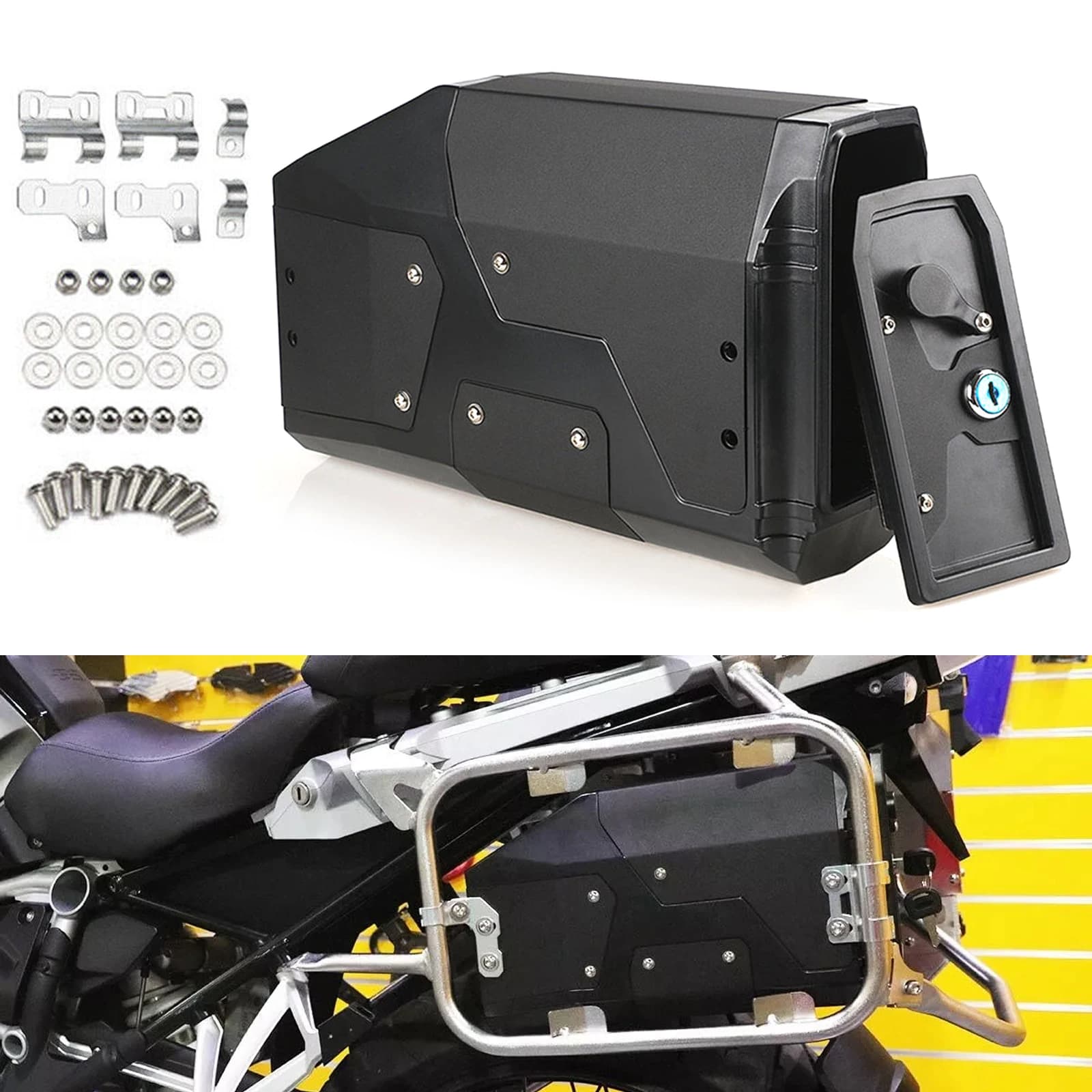 4.2L Toolbox for BMW R1250GS R1200GS LC ADV Adventure Toolbox for Motorcycle Waterproof Side Case Accessories