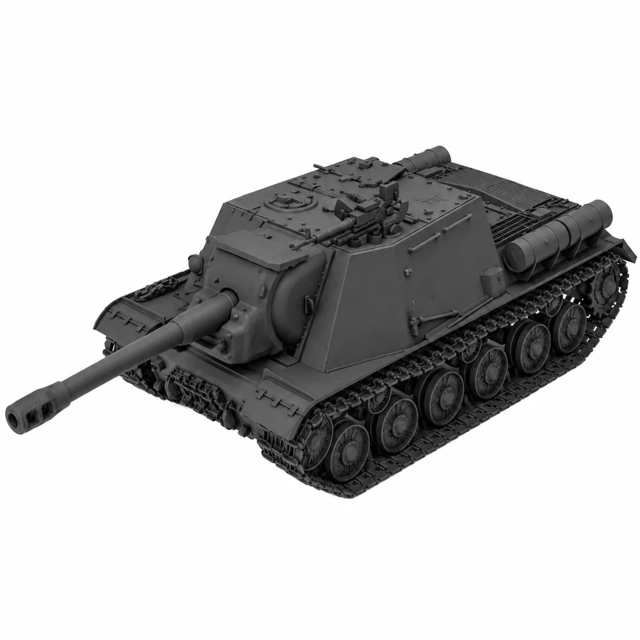 SSMODEL1/72/ 1/100 1/144 1/200 Multi-Scale ISU-152 Tank Resin Model Kit TSS1440028