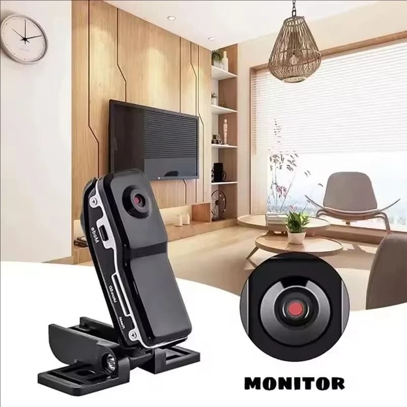 Portable HD Camera, Video Recorder with Support, Tata Security Camera, Sports DVR, Home Security Webcam and Office