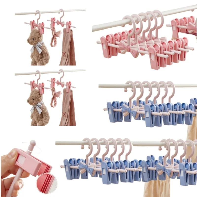 5/10/20PCS Appendiabiti Multifunzione Forte Appendiabiti Stendino Per Pantaloni Gonna Pantaloni Appendiabiti antiscivolo Asciugatura dei vestiti