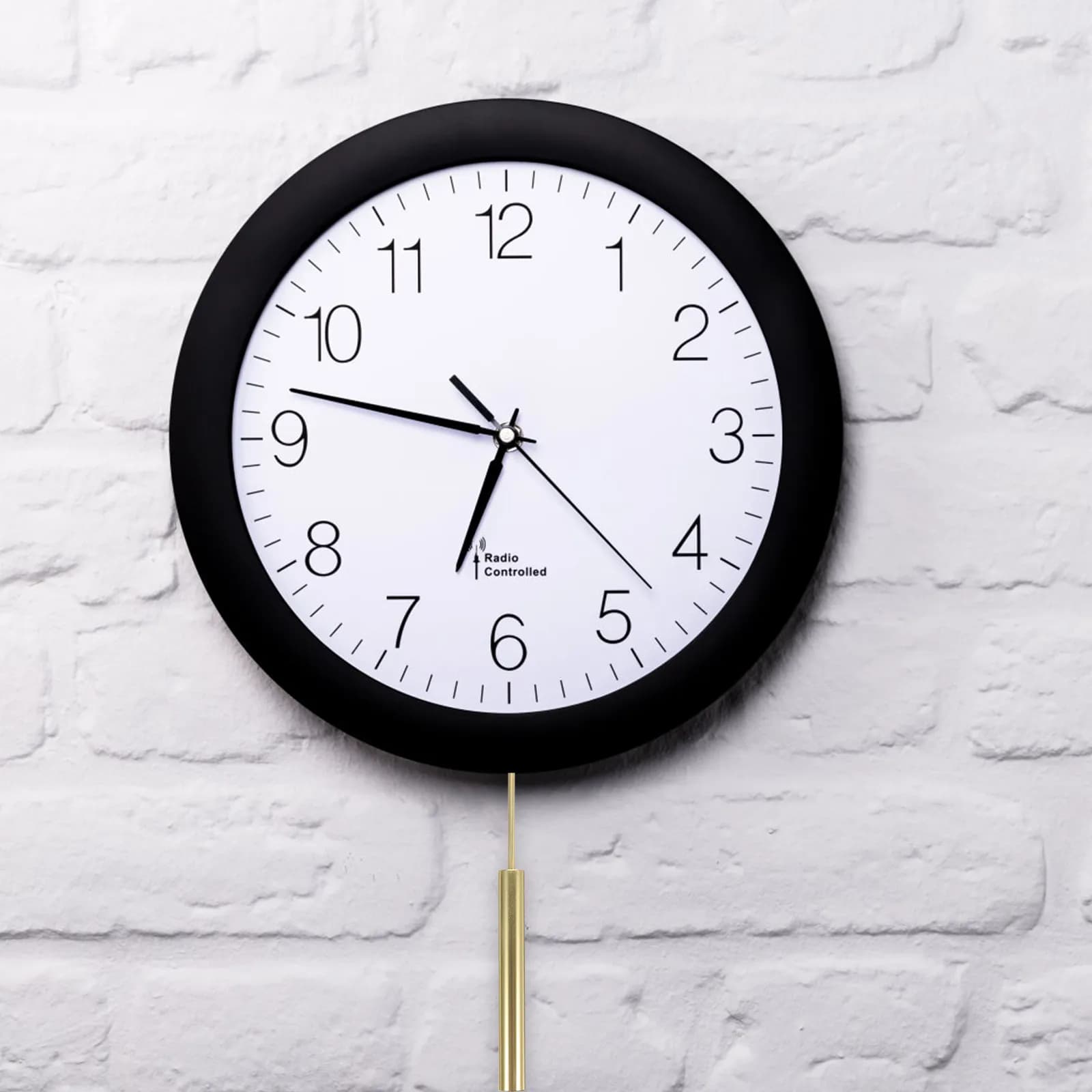 Pendolo per Orologio in Metallo Dorato, Materiale Raffinato, Prestazioni Stabili per Riparazione Orologi da Parete e Decorazioni Fai-da-Te