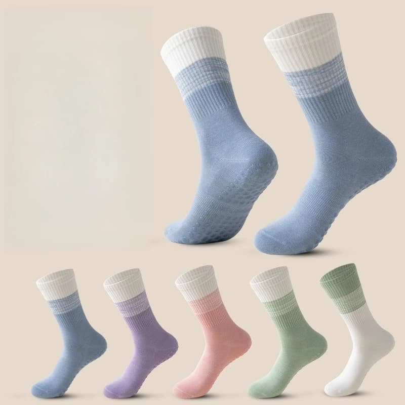 Yoga socks for Children in Medium Tube, Sottile mesh socks, Women's Shark pants, Sports socks and for Women's Free Time