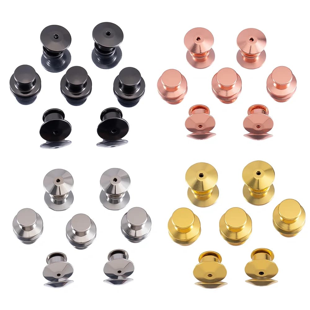 50 Pz 30 Pz 10 Pz 5 Pz Pin Bucket Backs Metal Pin Backs Pin Backs Lock Pin Keepers Lock Pin Lock Closure FAI Spill For You Distinctive Jewelry Creation