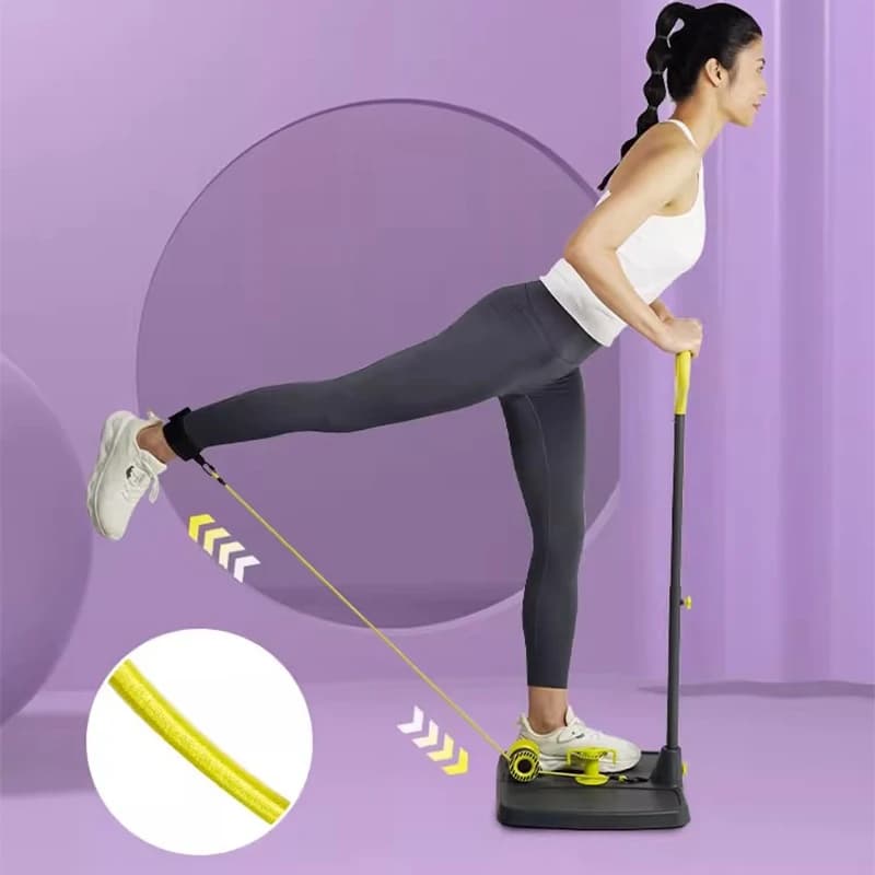 Corda di tensione Multifunzionale Yoga Fascia elastica Allenamento di resistenza Hip Leg Attrezzatura per il fitness domestico