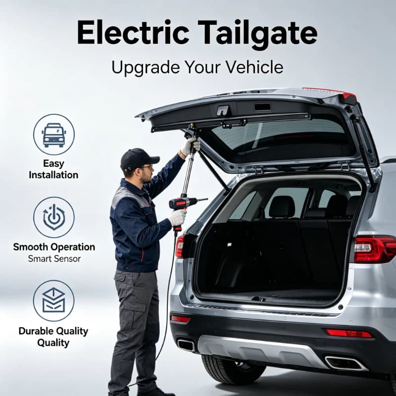 For Geometry E 2020-2025 Electric Tailgate Intelligent Automatic Suction Lock Luggage Modification Automotive Supplies