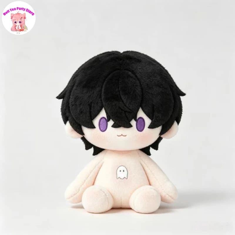 40cm Game REIGN OF NIGHTFALL‌ Ghost Cute Plush Stuffed Doll Body Sitting Posture Toys Plushie Pillow Dress Up Plushie Gift
