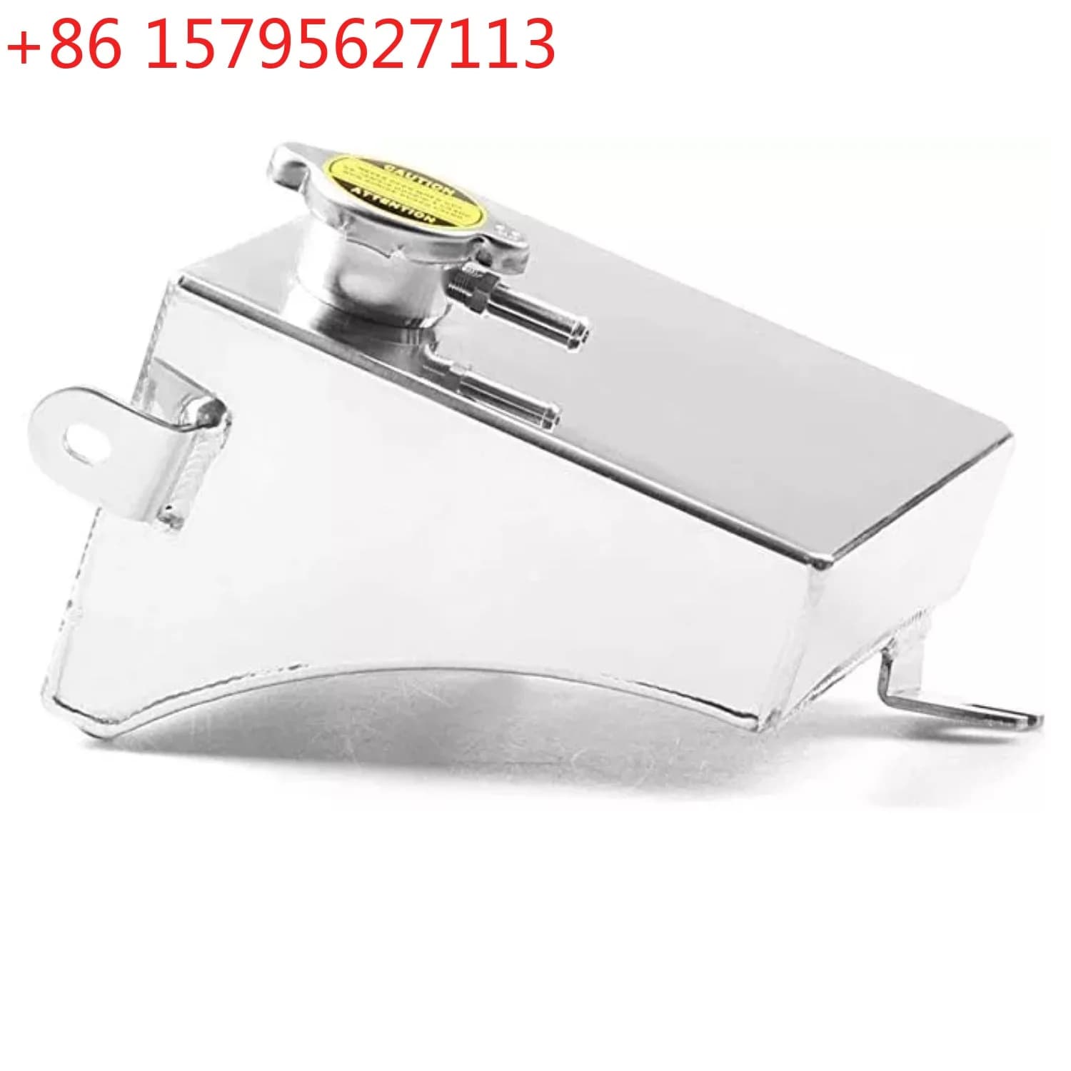 Serbatoio di raffreddamento modificato per auto, 1.75L, vaso traspirante per olio, serbatoio ausiliario triangolare per NISSAN 240sx S1