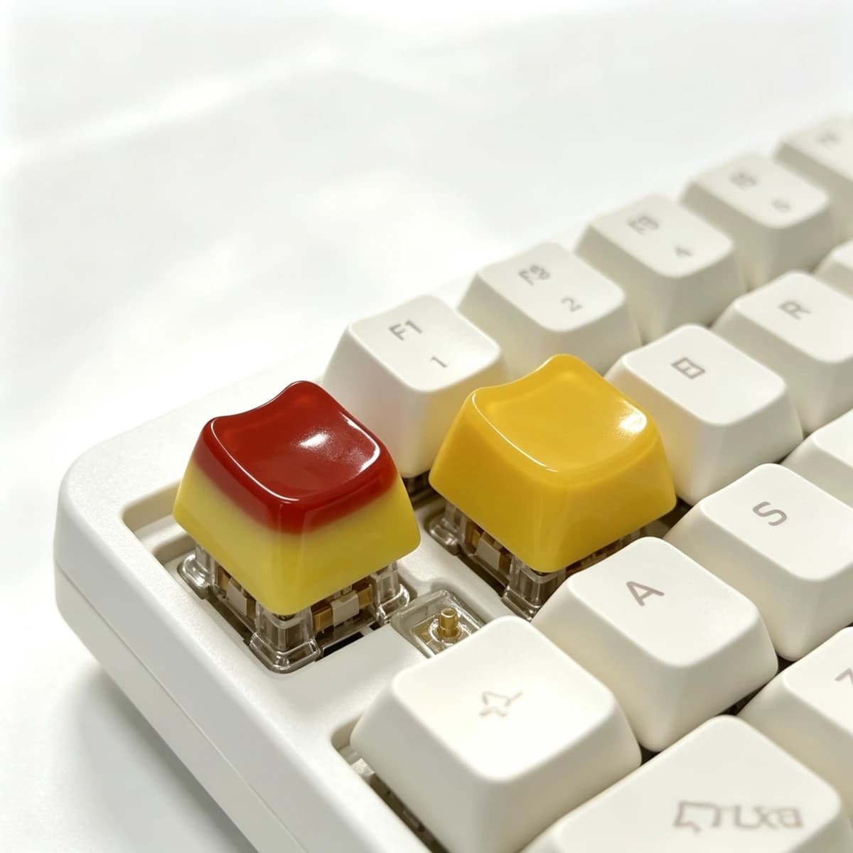 Keycap in ceramica originali di fabbrica, altezza standard, per tastiera meccanica, tastiera da gaming per PC, regali da collezione, keycap personalizzati