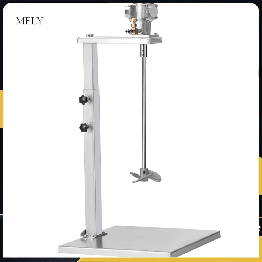 Attrezzatura di miscelazione da 5 galloni Miscelatore pneumatico da 60 litri Agitatore d'aria Frullatore d'aria Agitatore Impastatrice d'aria in lega di alluminio 2800 giri/min 1/8 HP