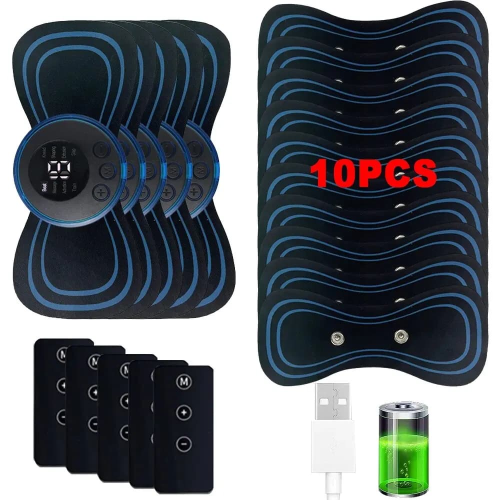 Massaggiatore per il collo con telecomando portatile intelligente elettrico ricaricabile Patch per massaggio alla spalla rilassamento muscolare e sollievo dalla fatica