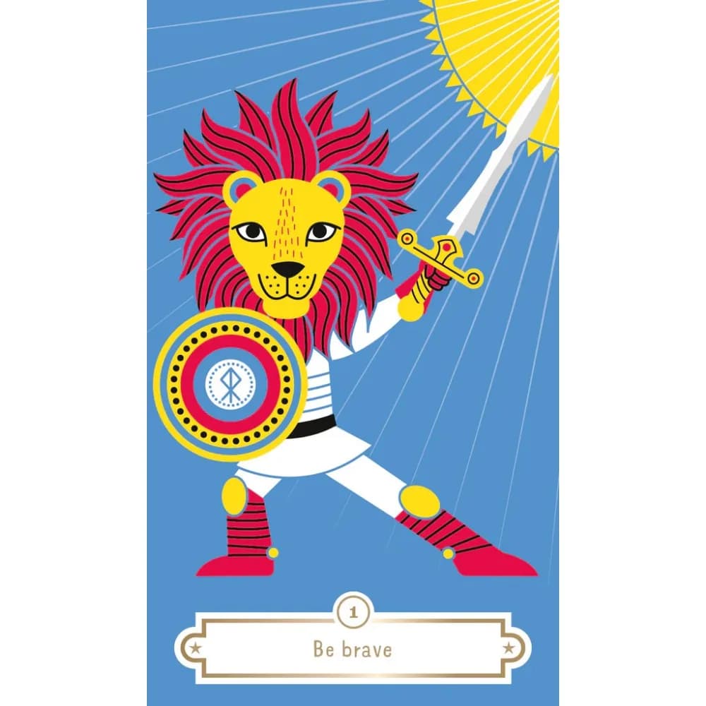 My First Magic Oracle Deck 42 Magical Cards 10.4*7.3cm To Help You Child Get To Know Themselves Better and Find Answers