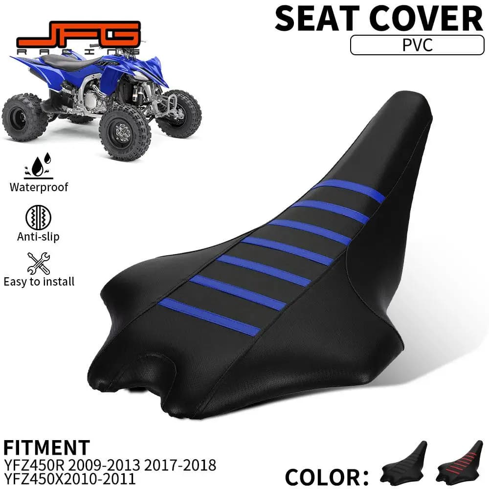 Motorcycle PVC Protective Seat Cover Waterproof Dustproof Sunscreen Cushion Covers For YAMAHA YFZ450R 2009-2013 2017-2018 ATV