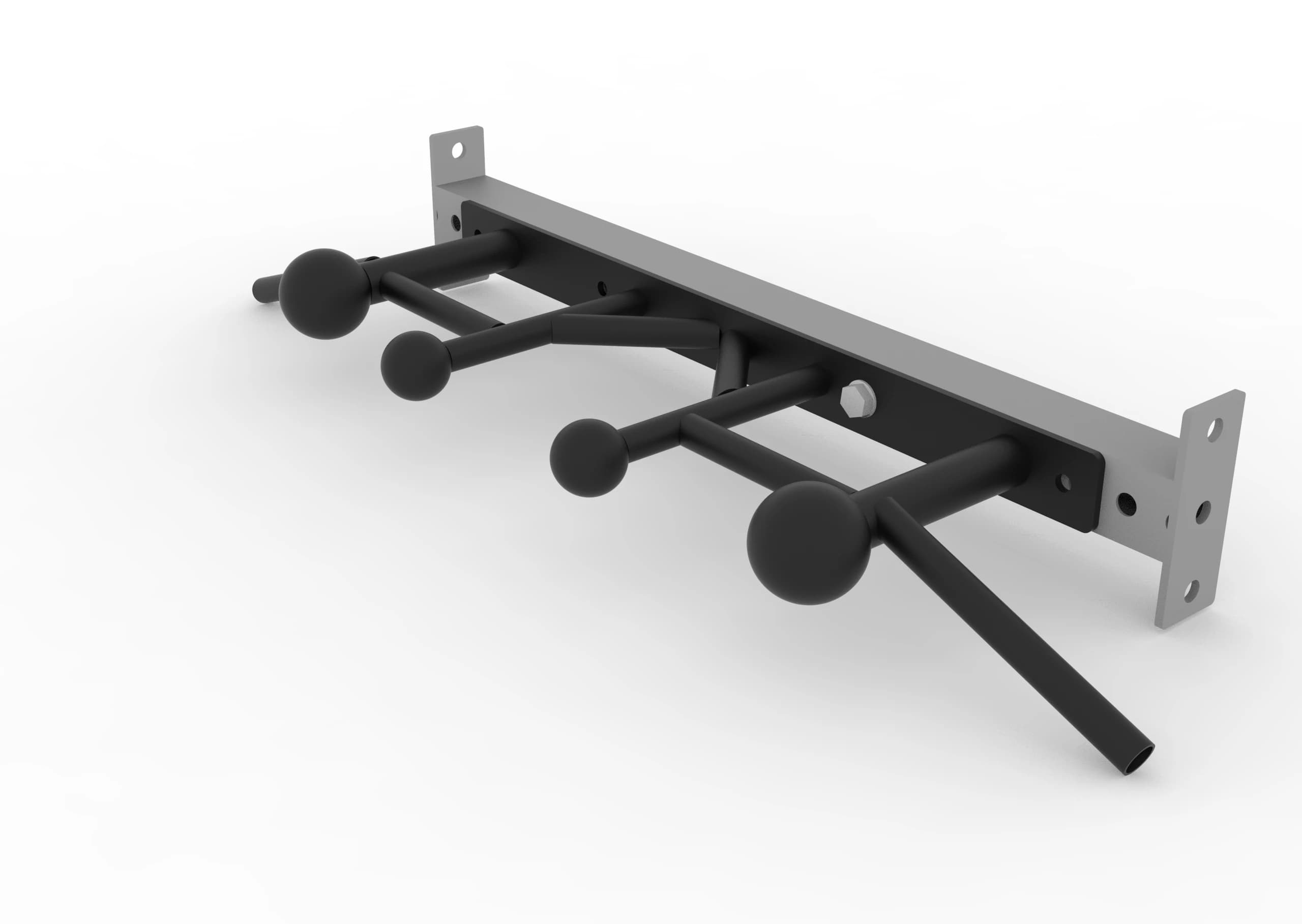 Gym traction bar, fixing crown, fitness, training bar
