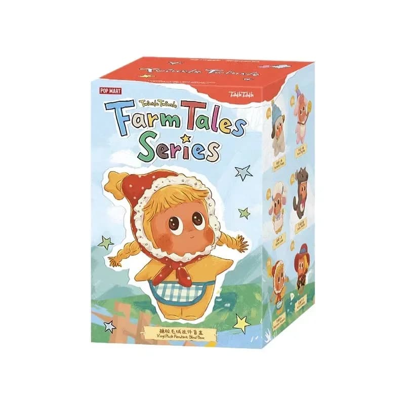 POP MART Twinkle Twinkle Farm Tales Series Vinyl Plush Pendant Blind Box Toys Guess Bag Mystery Box Doll Anime Figure Ornament
