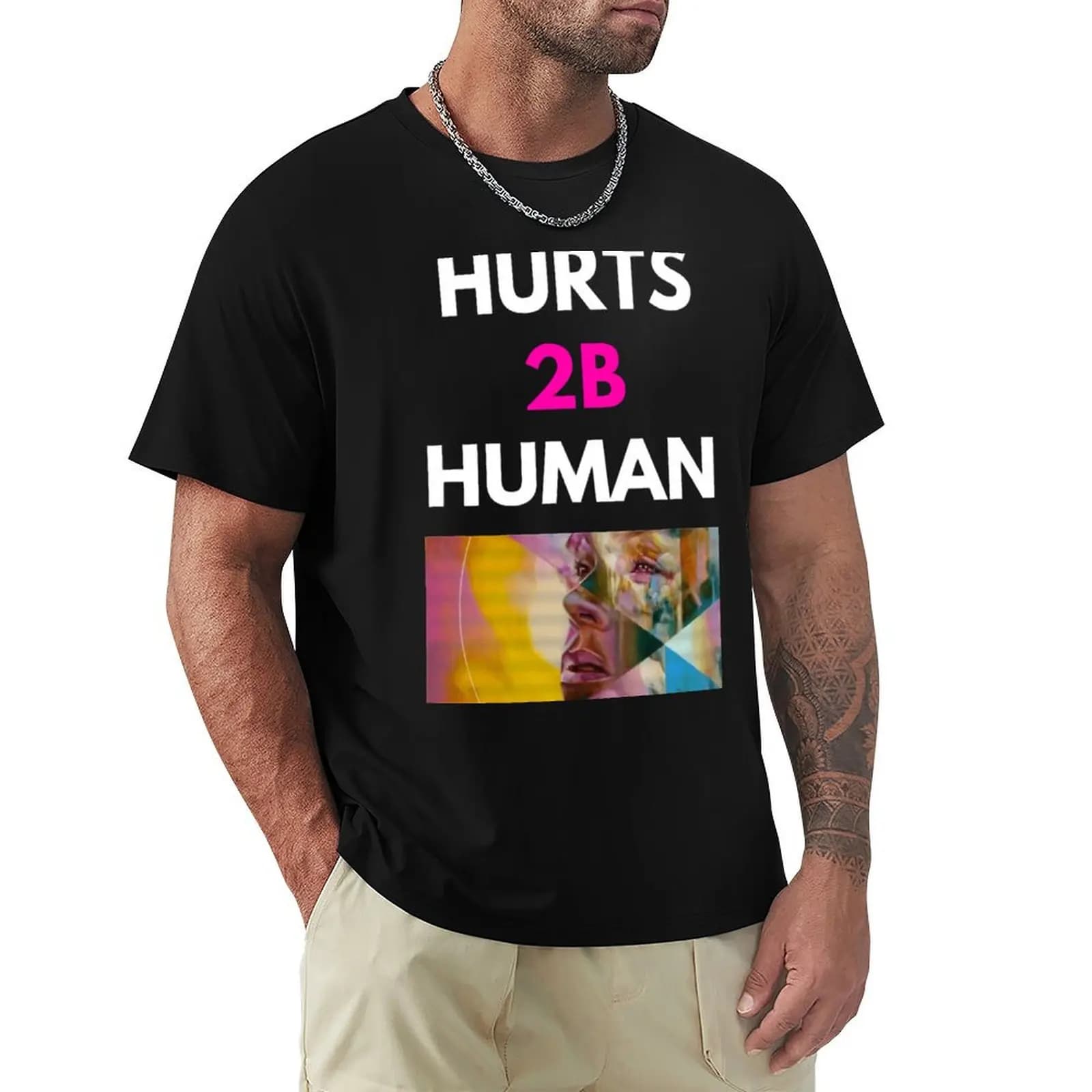 T-shirt Hurts 2b Human T-shirt sportiva traspirante a maniche corte
