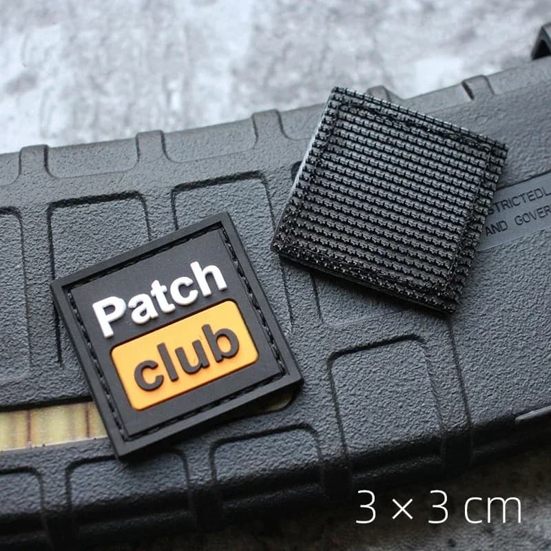 Distintivo Morale del Club di toppa in gomma PVC sul gancio dello zaino e chiusura ad anello 511 Patch per pacchetto funzionale dell'emblema Stereo per i vestiti