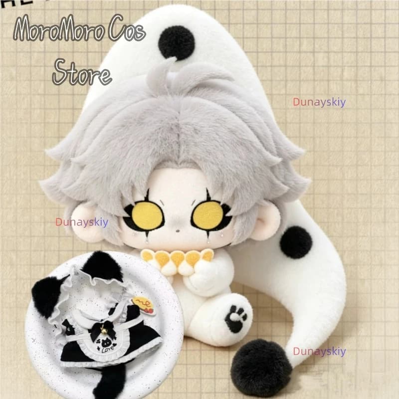 Costume da Mascotte Pierrot del Circo dei Folli, Peluche 10cm, per Cosplay, Eventi, Giochi di Ruolo, Decorazione, Regalo