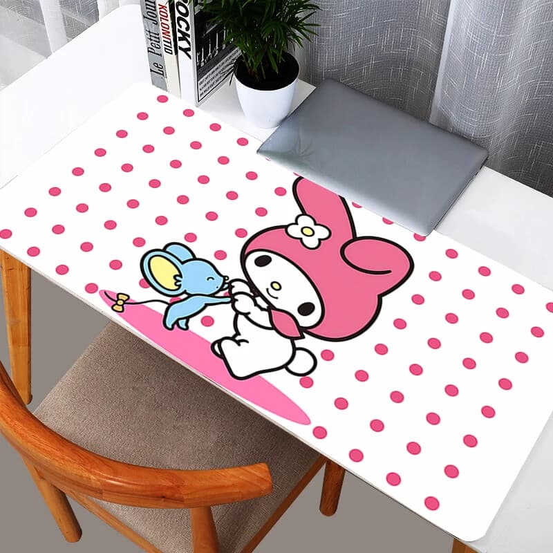 Tappetini per mouse My Melody, accessori da gioco resistenti, tappetino per PC gamer, nuovo tappetino per scrivania, tappetino per mouse per tastiera Varmilo per laptop