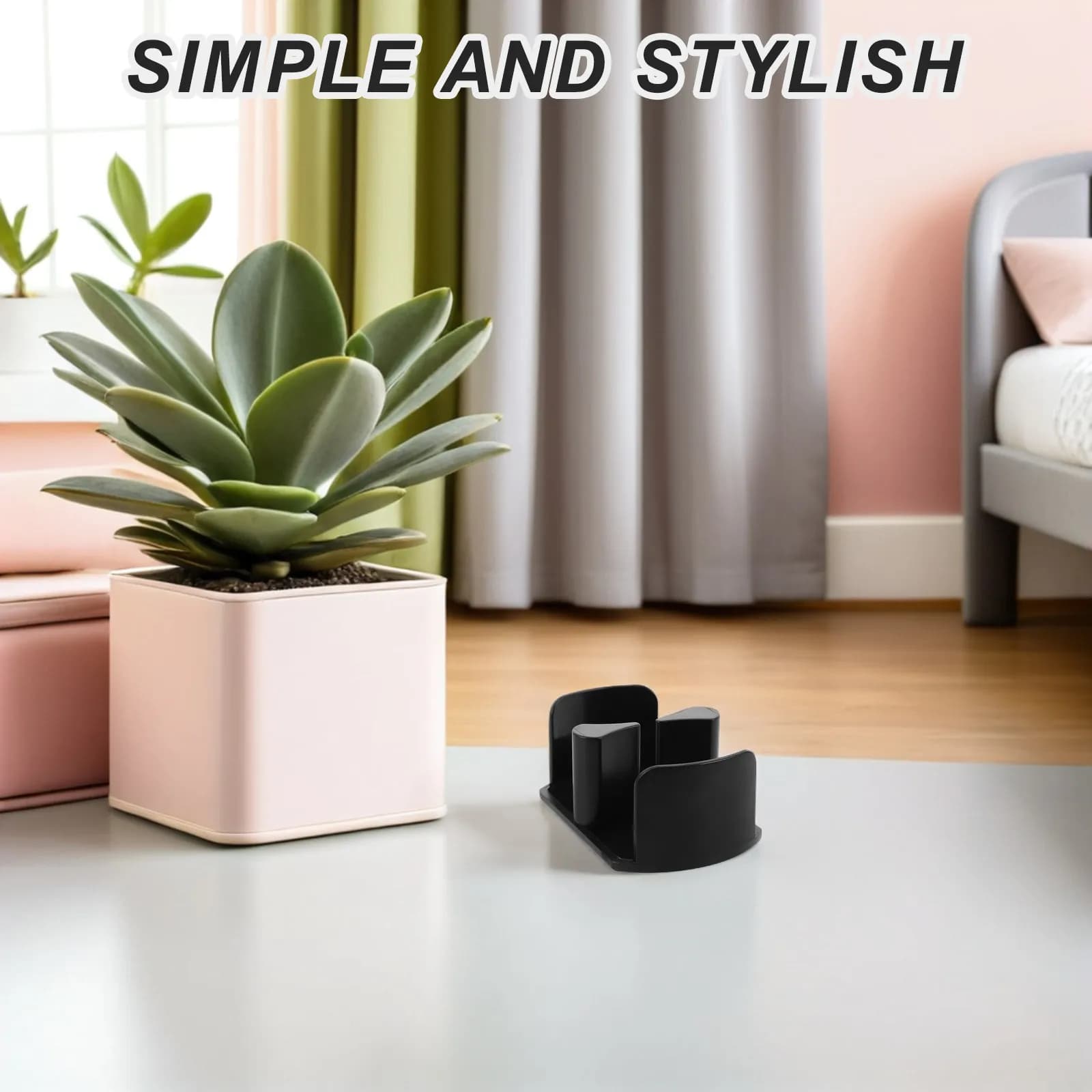 Watch Winder Replacement Parts Automatic Winder Cup Plastic Double Mechanical Watch Keeper Box Black Home Storage Display Tray