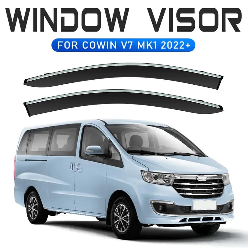 2 pezzi per Cowin V7 2022 + finestrino dell'auto tenda da sole abbracci parabrezza finestrino laterale pioggia parasole accessori auto