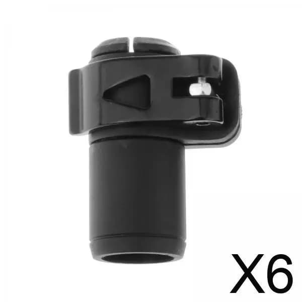 6x Walking stick with hiking clamp, hiking